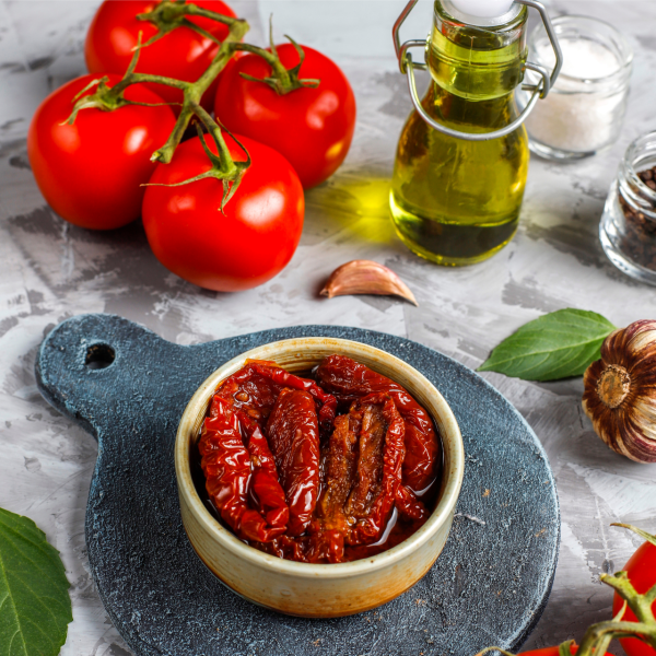 sun-dried tomatoes in oil